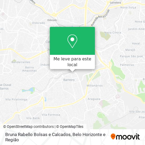 Bruna Rabello Bolsas e Calcados mapa