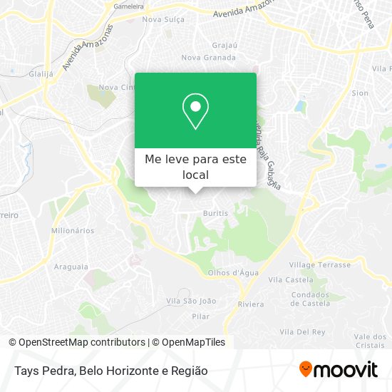 Tays Pedra mapa