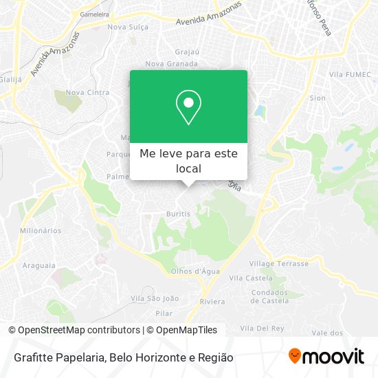 Grafitte Papelaria mapa