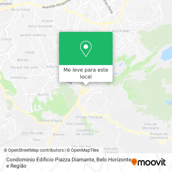 Condominio Edificio Piazza Diamante mapa