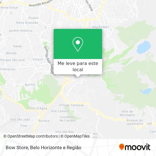 Bow Store mapa
