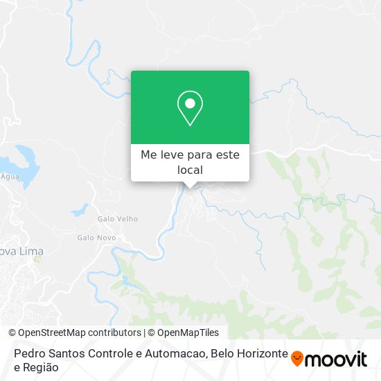 Pedro Santos Controle e Automacao mapa