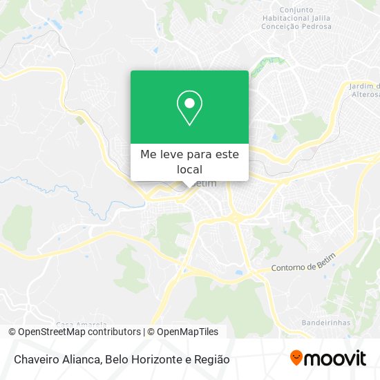 Chaveiro Alianca mapa