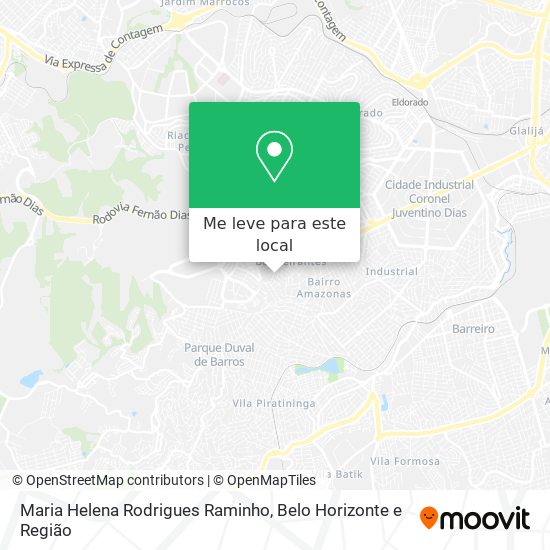 Maria Helena Rodrigues Raminho mapa