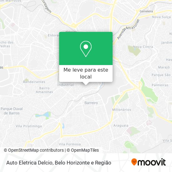 Auto Eletrica Delcio mapa
