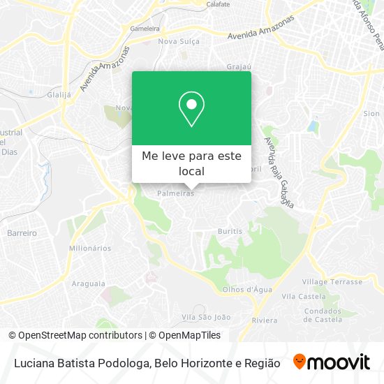 Luciana Batista Podologa mapa