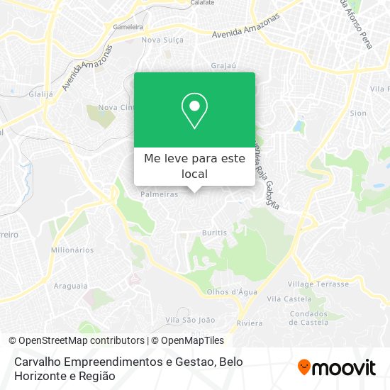 Carvalho Empreendimentos e Gestao mapa