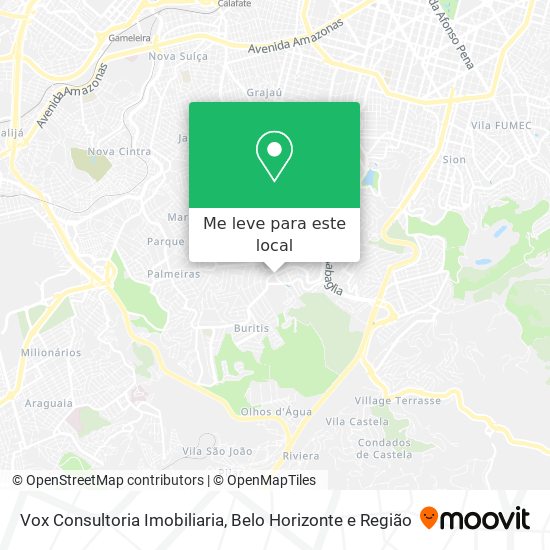 Vox Consultoria Imobiliaria mapa