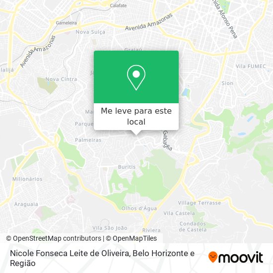 Nicole Fonseca Leite de Oliveira mapa