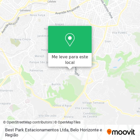 Best Park Estacionamentos Ltda mapa
