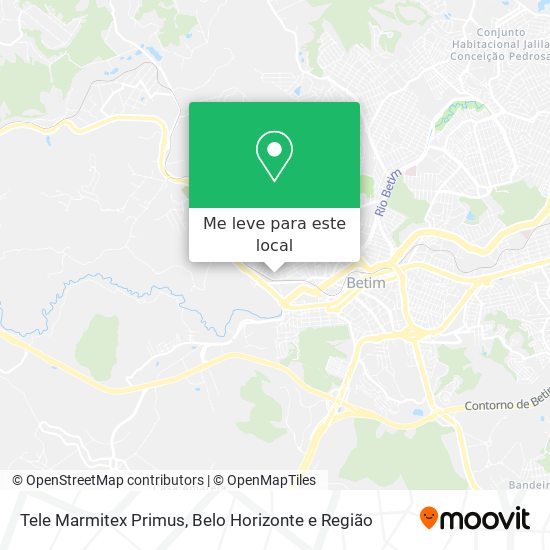 Tele Marmitex Primus mapa
