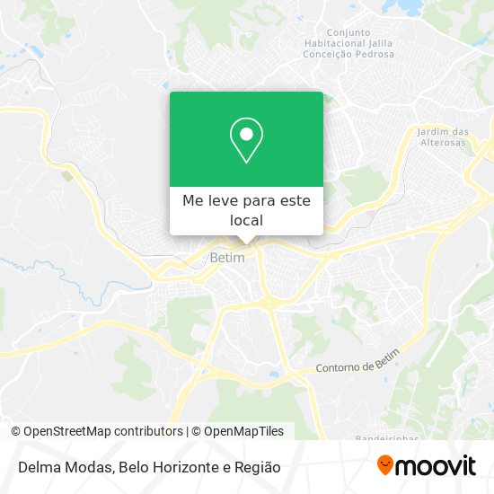 Delma Modas mapa
