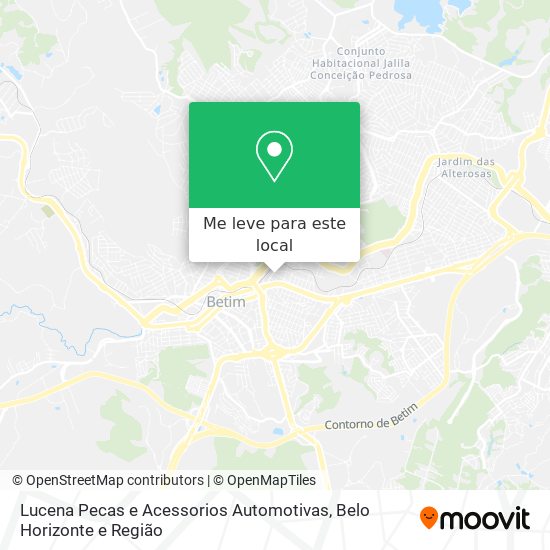 Lucena Pecas e Acessorios Automotivas mapa