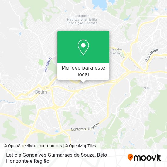 Leticia Goncalves Guimaraes de Souza mapa