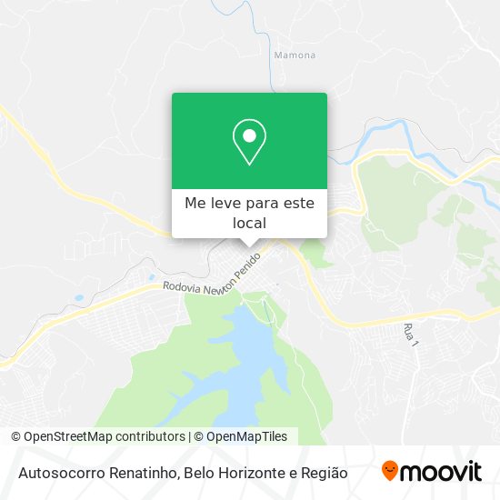 Autosocorro Renatinho mapa