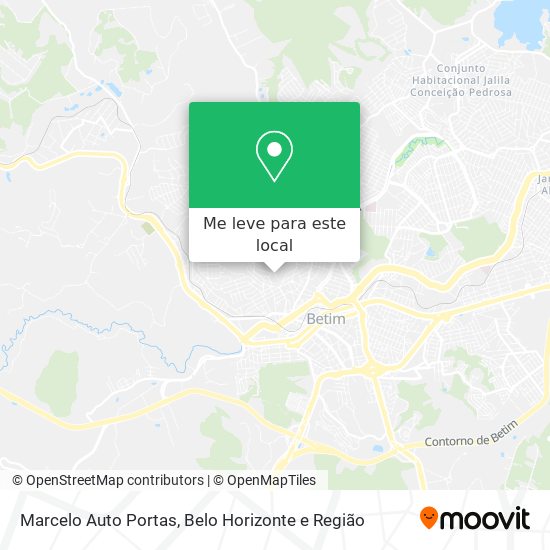 Marcelo Auto Portas mapa