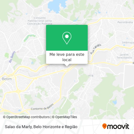Salao da Marly mapa