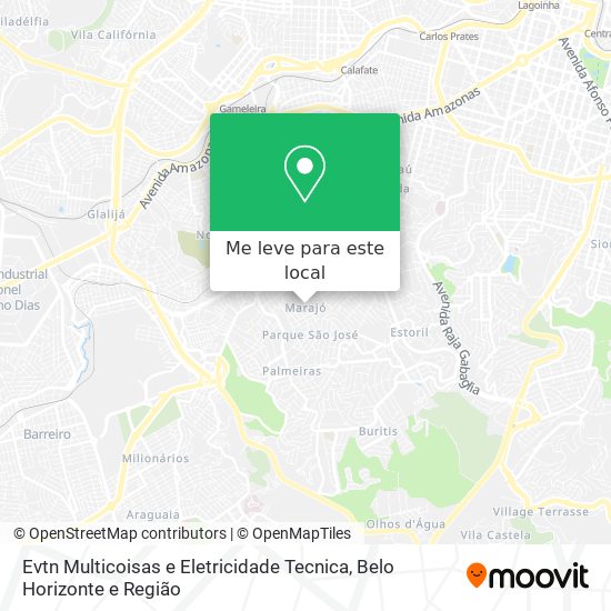 Evtn Multicoisas e Eletricidade Tecnica mapa