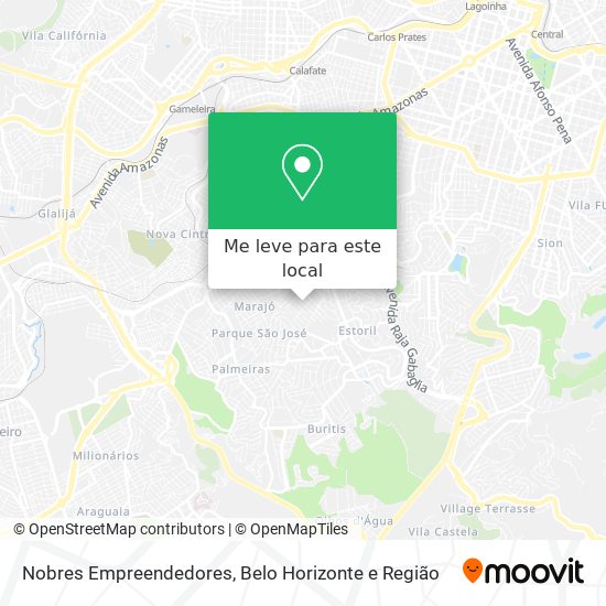 Nobres Empreendedores mapa