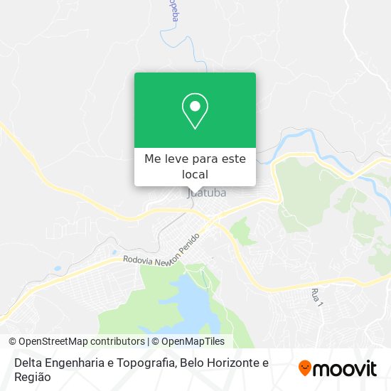 Delta Engenharia e Topografia mapa