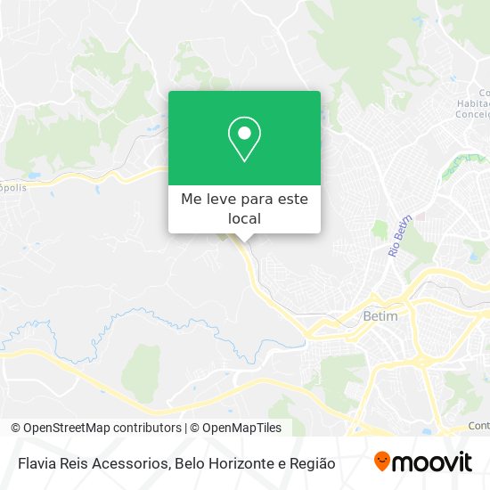 Flavia Reis Acessorios mapa