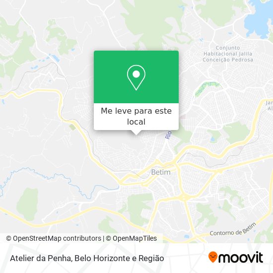 Atelier da Penha mapa
