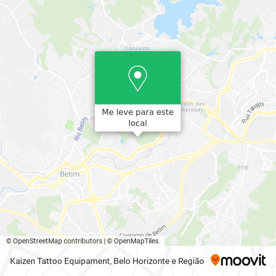 Kaizen Tattoo Equipament mapa