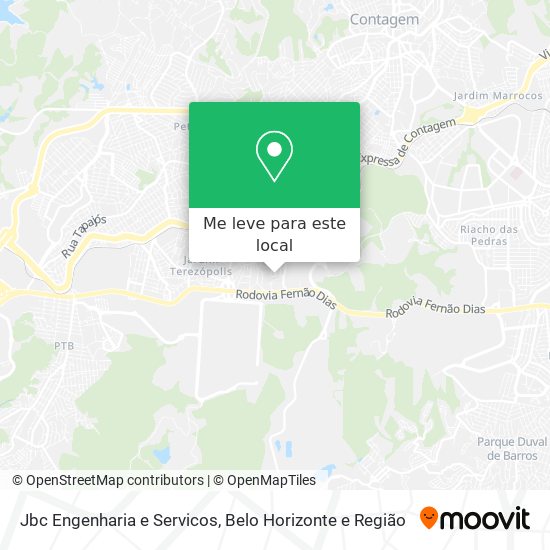 Jbc Engenharia e Servicos mapa