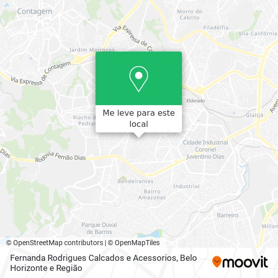 Fernanda Rodrigues Calcados e Acessorios mapa