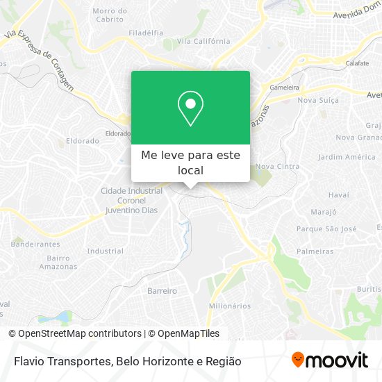 Flavio Transportes mapa