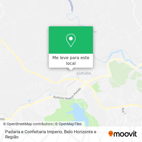 Padaria e Confeitaria Imperio mapa