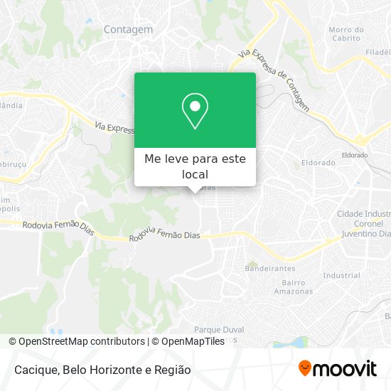 Cacique mapa