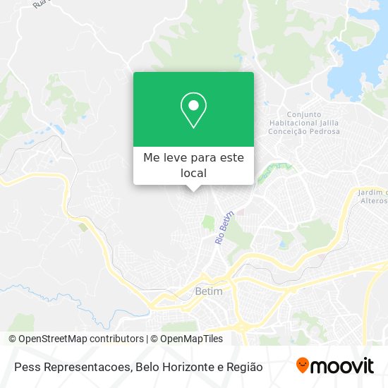 Pess Representacoes mapa