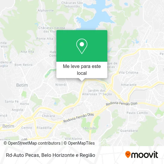 Rd-Auto Pecas mapa