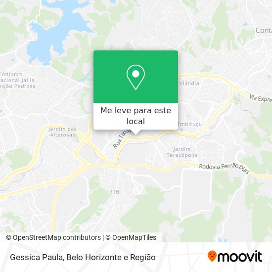 Gessica Paula mapa