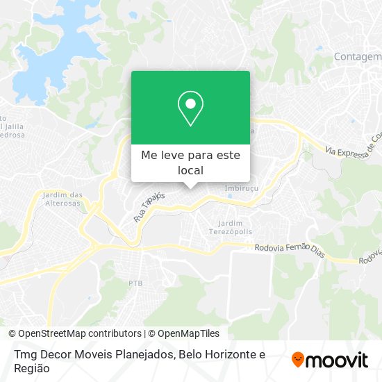 Tmg Decor Moveis Planejados mapa