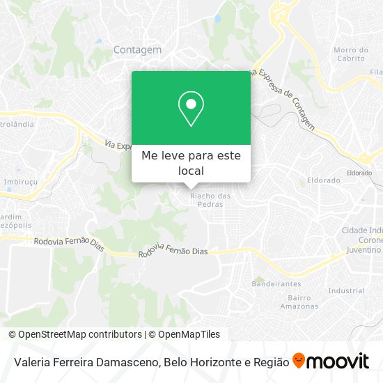 Valeria Ferreira Damasceno mapa
