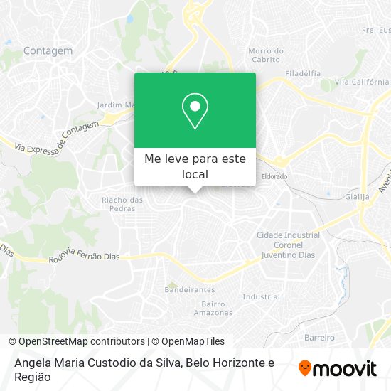 Angela Maria Custodio da Silva mapa