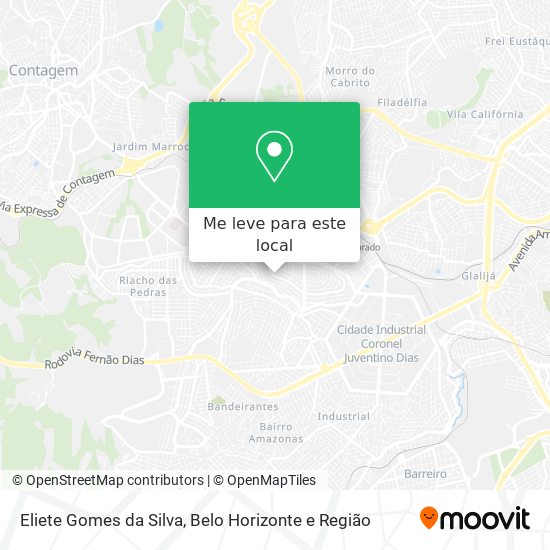 Eliete Gomes da Silva mapa