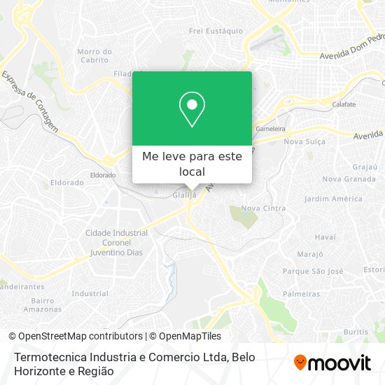 Termotecnica Industria e Comercio Ltda mapa