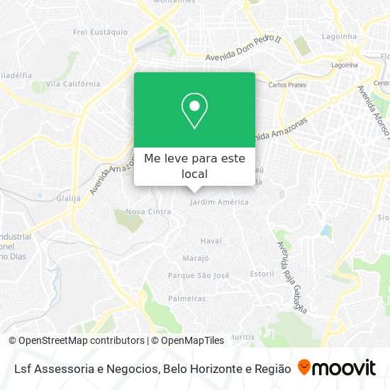 Lsf Assessoria e Negocios mapa