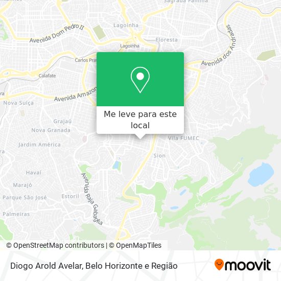 Diogo Arold Avelar mapa