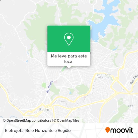 Eletrojota mapa
