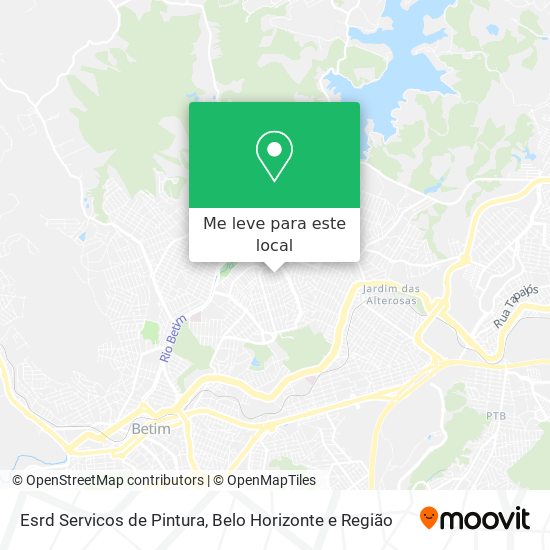 Esrd Servicos de Pintura mapa