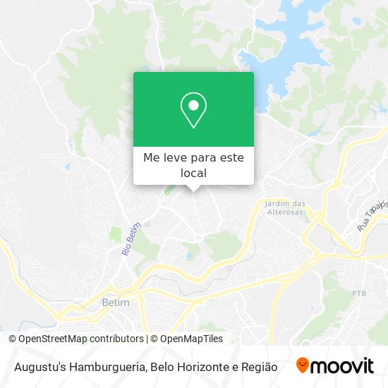 Augustu's Hamburgueria mapa