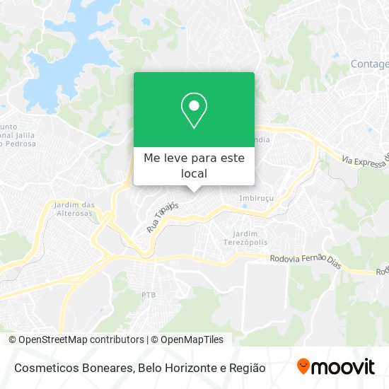 Cosmeticos Boneares mapa