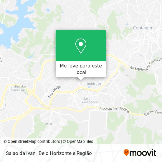 Salao da Ivani mapa