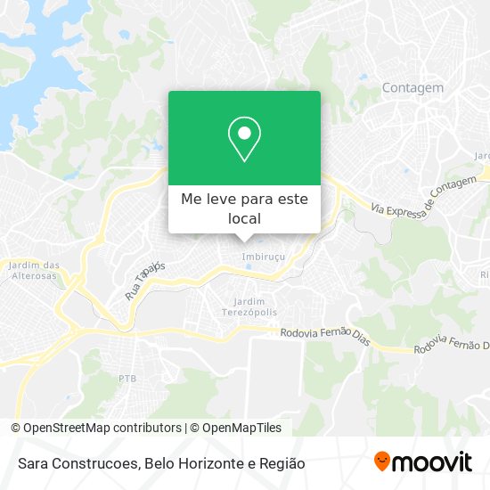 Sara Construcoes mapa