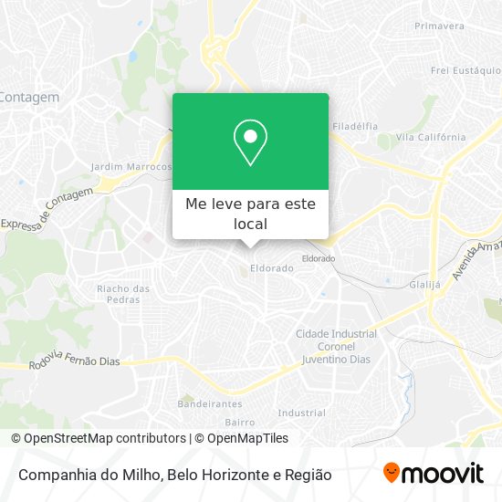 Companhia do Milho mapa