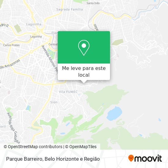 Parque Barreiro mapa